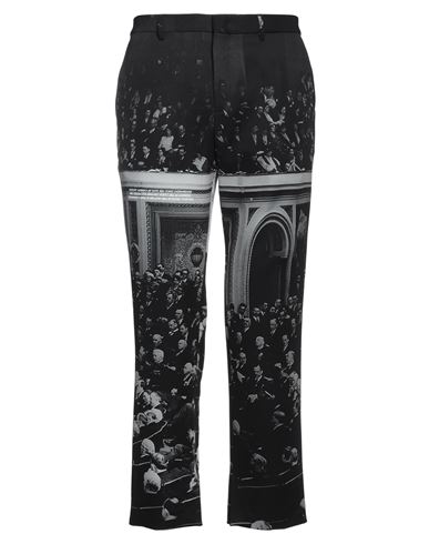 Msftsrep Man Pants Black Size 36 Polyester, Elastane