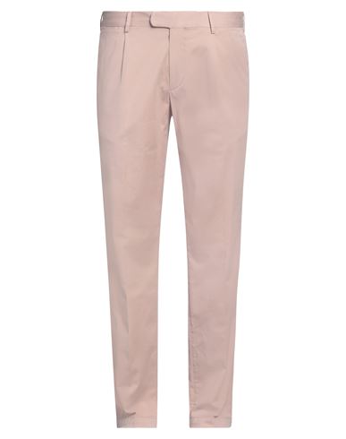 Devore Incipit Man Pants Antique Rose Size 40 Cotton, Silk, Elastane In Pink