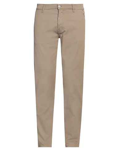 Roy Rogers Roÿ Roger's Man Pants Khaki Size 35 Cotton, Lyocell, Elastane In Beige