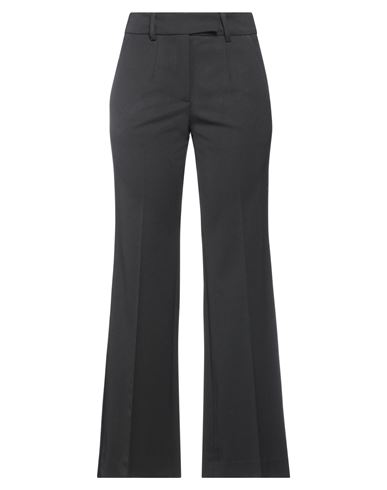 Tela Woman Pants Black Size 6 Polyester, Virgin Wool, Elastane In Black