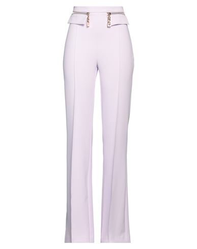 Elisabetta Franchi Woman Pants Lilac Size 12 Polyester, Elastane