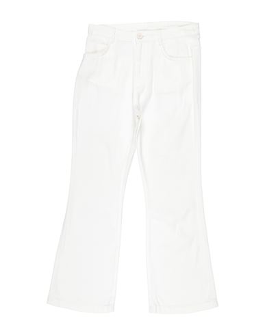 Douuod Babies'  Toddler Girl Pants White Size 4 Cotton