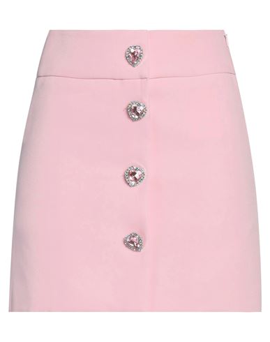 Chiara Ferragni Woman Mini Skirt Pink Size 2 Polyester, Elastane