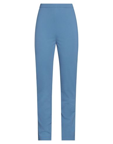 Maliparmi Malìparmi Woman Pants Pastel Blue Size 10 Viscose, Nylon, Elastic Fibres