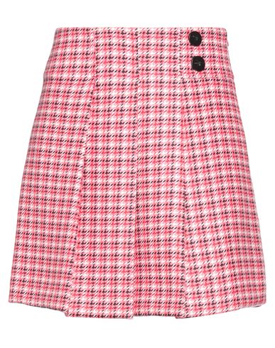 Simona Corsellini Woman Mini Skirt Pink Size 6 Polyester, Viscose
