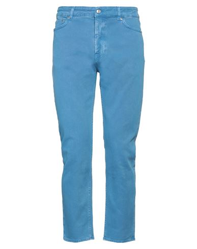 Department 5 Man Jeans Azure Size 32 Cotton, Elastane In Blue