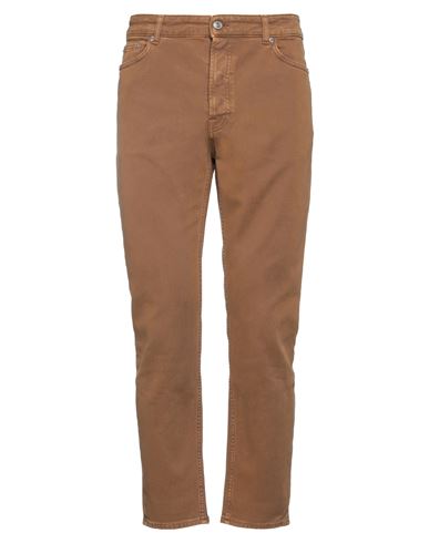 Department 5 Man Jeans Brown Size 35 Cotton, Elastane