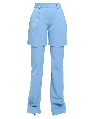 Vivetta Woman Pants Light Blue Size 4 Polyester, Viscose, Elastane