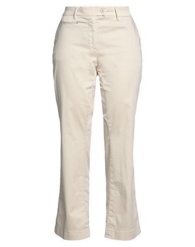 Mason's Woman Pants Beige Size 12 Cotton, Polyamide, Elastane