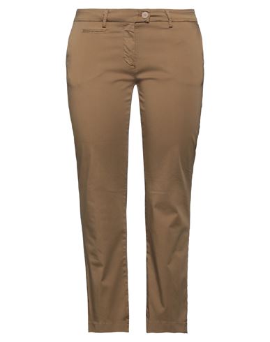 Mason's Woman Pants Khaki Size 12 Cotton, Polyamide, Elastane In Beige