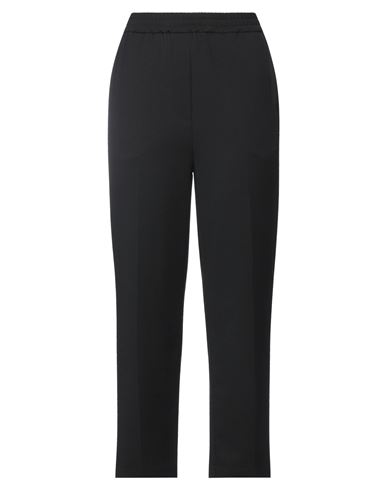 Erika Cavallini Woman Pants Black Size 6 Polyester, Virgin Wool, Elastane