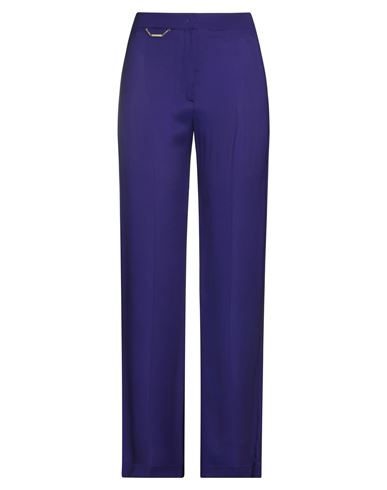 Seventy Sergio Tegon Woman Pants Purple Size 4 Viscose