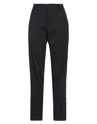 Dolce & Gabbana Woman Pants Black Size 12 Virgin Wool, Polyamide, Cotton, Elastane