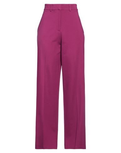 Hopper Woman Pants Mauve Size 8 Viscose, Nylon, Elastane In Purple