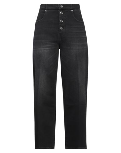 Department 5 Woman Denim Pants Black Size 29 Cotton, Elastane