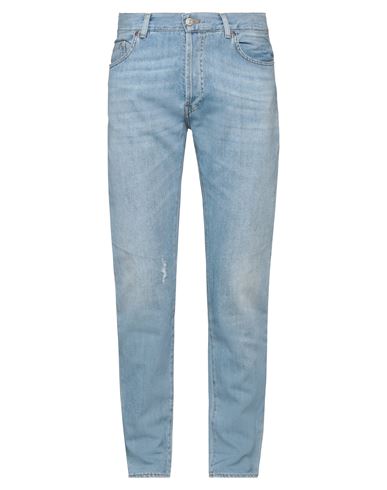 Liu •jo Man Man Jeans Blue Size 34 Cotton, Elastane