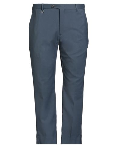 Be Able Man Pants Slate Blue Size 38 Polyester, Virgin Wool, Elastane In Blue