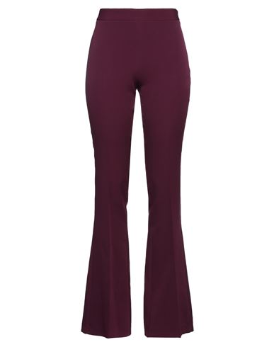 Simona Corsellini Woman Pants Deep Purple Size 8 Polyester, Elastane