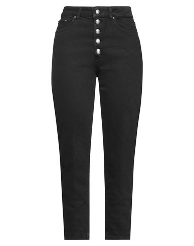 Shop Dondup Woman Jeans Black Size 30 Cotton, Elastane