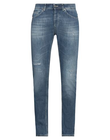 Dondup Man Jeans Blue Size 30 Cotton, Elastane