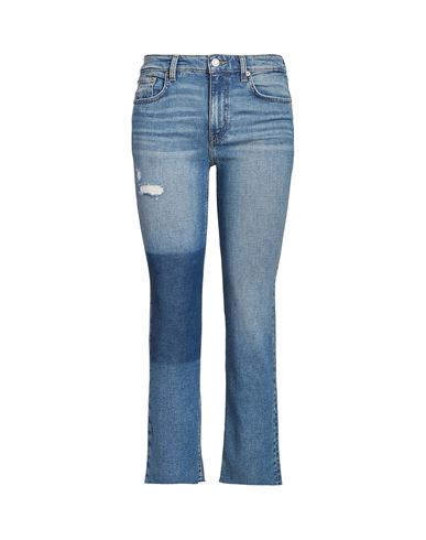 Lauren Ralph Lauren High-rise Straight Cropped Jean In Indigo Valley Wash