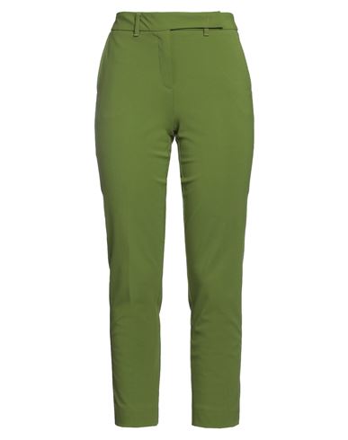 Marella Woman Pants Military Green Size 10 Polyester, Viscose, Elastane