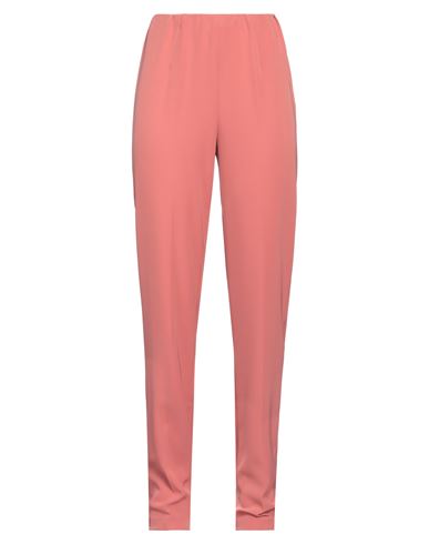 Boutique De La Femme Woman Pants Pastel Pink Size 6 Polyester, Elastane