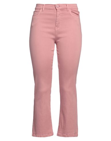 Marella Monochrome Woman Pants Antique Rose Size 10 Lyocell, Cotton, Polyester, Elastane In Pink