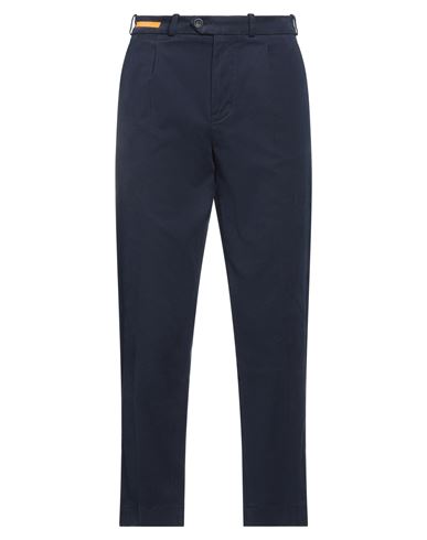 Re-hash Re_hash Man Pants Navy Blue Size 32 Cotton, Elastane