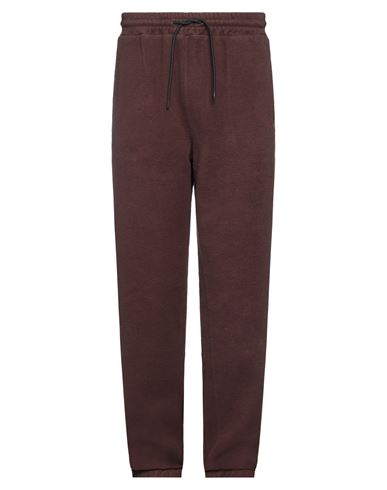 Msgm Man Pants Cocoa Size M Cotton In Brown