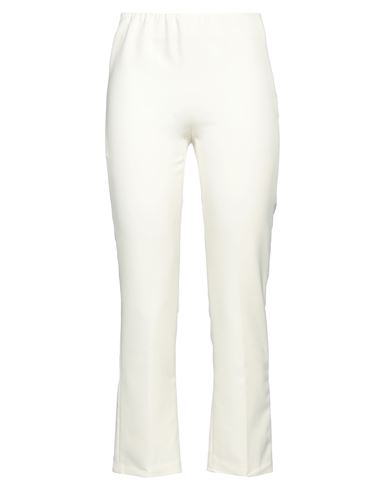Compagnia Italiana Woman Pants Light Yellow Size 10 Polyester, Elastane