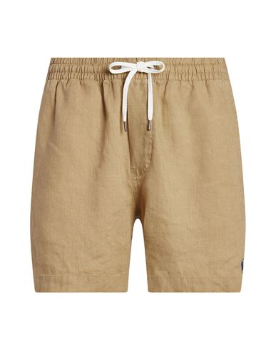 Polo Ralph Lauren 6-inch Classic Fit Prepster Poplin Short Man Shorts & Bermuda Shorts Sand Size L L In Beige