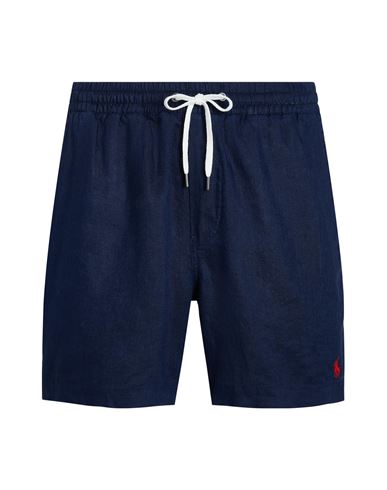Polo Ralph Lauren 6-inch Classic Fit Prepster Poplin Short Man Shorts & Bermuda Shorts Navy Blue Siz