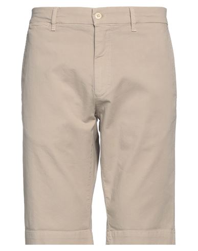 Mason's Man Shorts & Bermuda Shorts Beige Size 44 Cotton, Elastane