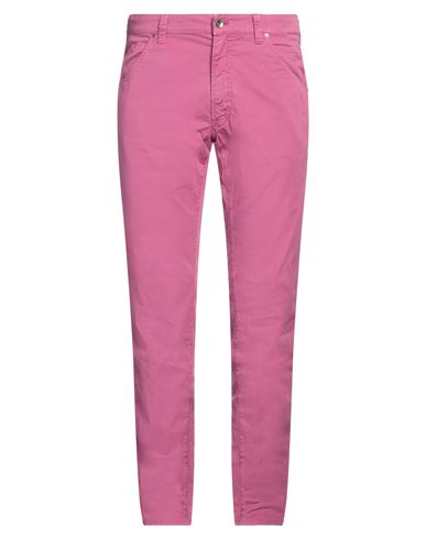 Mason's Man Pants Fuchsia Size 40 Cotton, Elastane In Pink