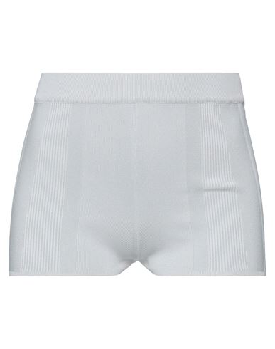 Jacquemus Woman Shorts & Bermuda Shorts Light Grey Size 34 Viscose, Polyamide, Elastane