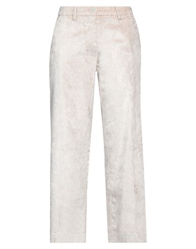 Mason's Woman Pants Light Grey Size 8 Cotton, Modal, Elastane