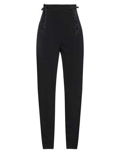 Moschino Woman Pants Black Size 6 Polyester, Polyurethane