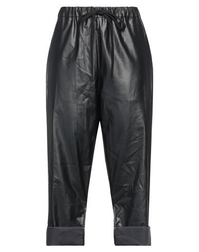 Mm6 Maison Margiela Woman Pants Black Size 6 Viscose, Polyurethane