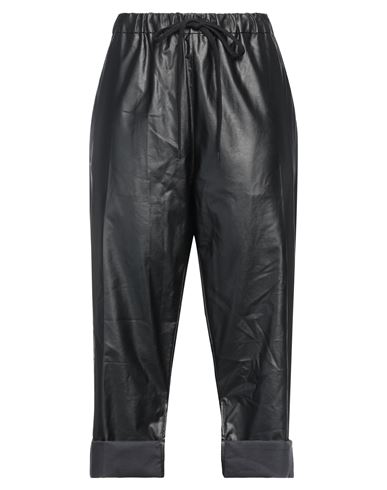 Mm6 Maison Margiela Woman Pants Black Size 4 Viscose, Polyurethane