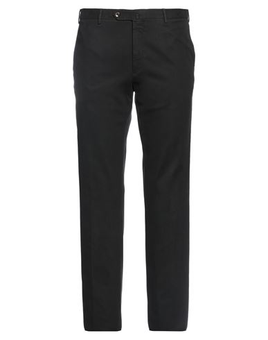 Pt Torino Man Pants Black Size 44 Modal, Cotton, Elastane