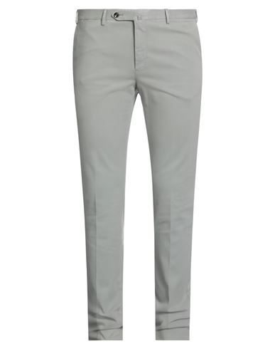 Pt Torino Man Pants Light Grey Size 44 Modal, Cotton, Elastane
