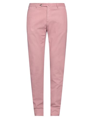 Pt Torino Man Pants Pastel Pink Size 40 Modal, Cotton, Elastane