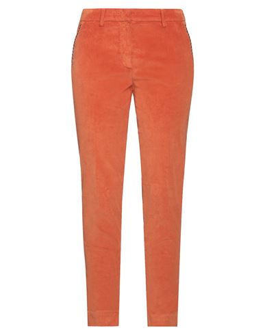 Mason's Woman Pants Orange Size 4 Cotton, Pes - Polyethersulfone, Elastane In Orange