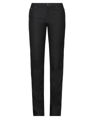 Karl Lagerfeld Jeans Woman Denim Pants Black Size 31 Cotton, Nylon, Lyocell, Elastane