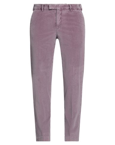 Shop Pt Torino Man Pants Mauve Size 30 Cotton, Lyocell, Elastane In Purple