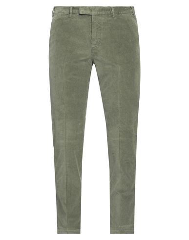Pt Torino Man Pants Military Green Size 30 Cotton, Lyocell, Elastane