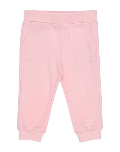Moschino Baby Newborn Girl Pants Pink Size 3 Cotton, Elastane