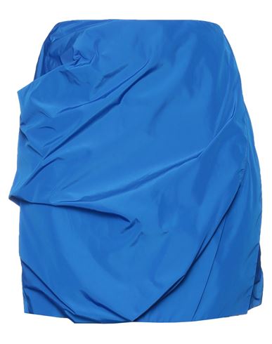 Olla Parèg Olla Parég Woman Mini Skirt Bright Blue Size 4 Polyester