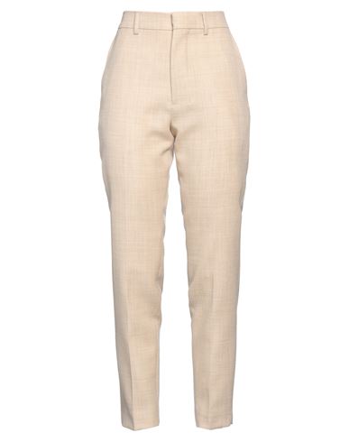 Ami Alexandre Mattiussi Woman Pants Beige Size 10 Virgin Wool